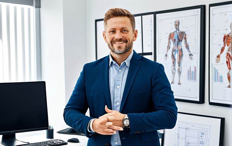 아레스 실시간 랭킹 체크 - Modern Office Portrait**

"A professional architect, fully clothed in business casual attire, standi...