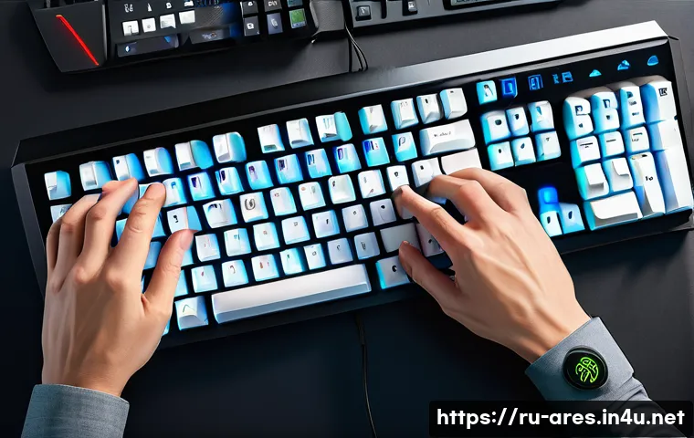 아레스 게임 키보드 단축키 관련 이미지 2