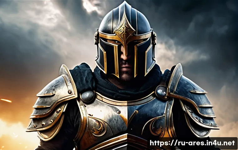아레스 캐릭터 특성 추천 - A dynamic fantasy warrior named Ares, wearing lightweight yet durable armor combining metal and leat...